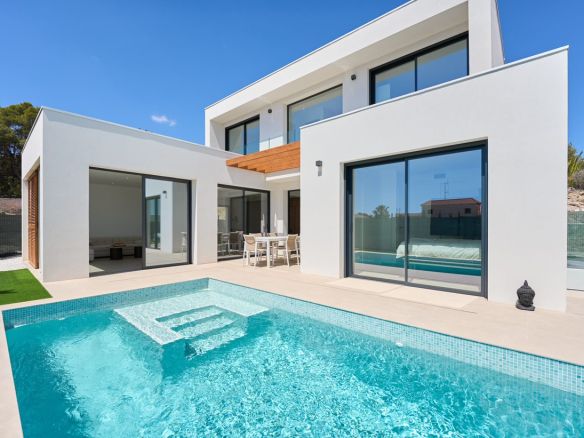 CHALETS EN CONTRUCCION EN ALFAZ DEL PI