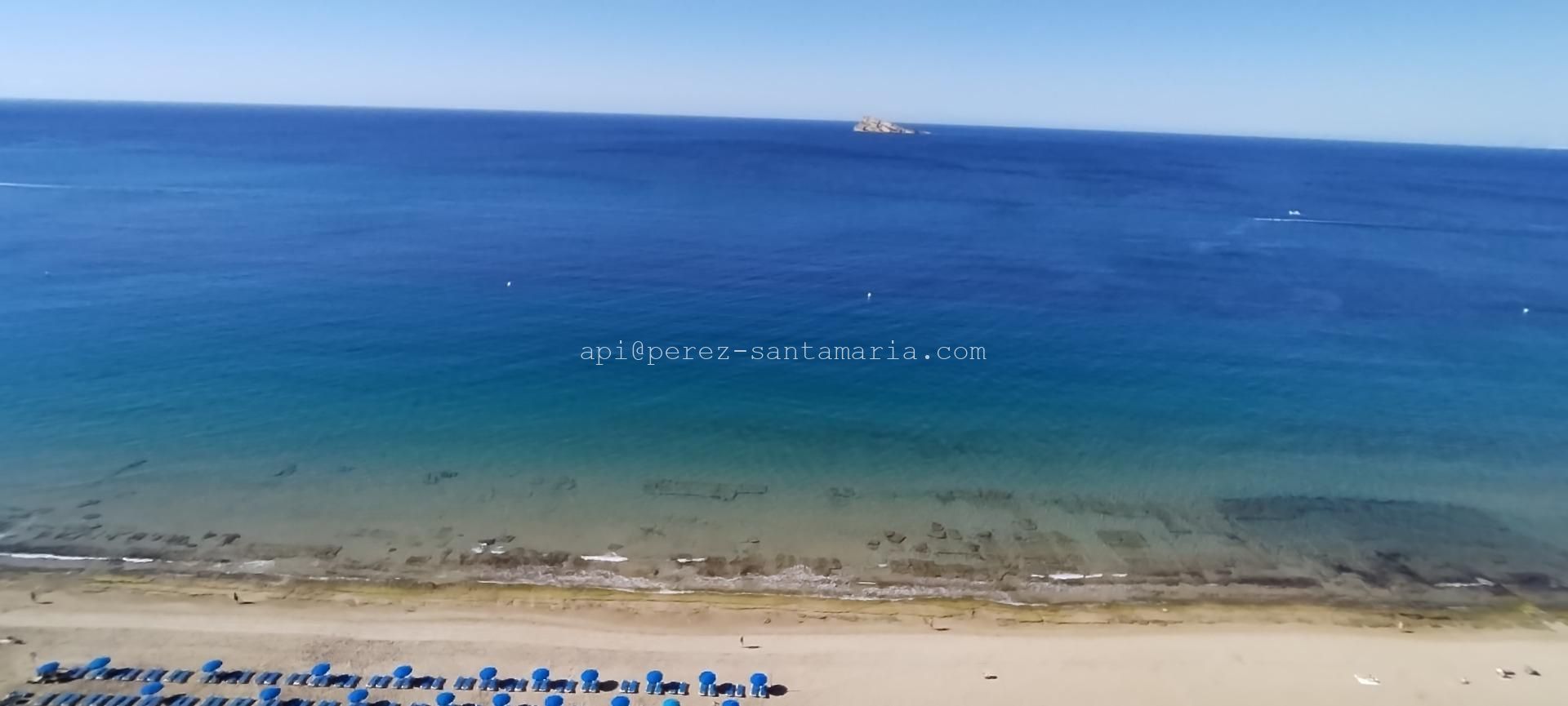 5-2-2 APARTAMENTO EN 1ª LINEA DE PLAYA EN BENIDORM