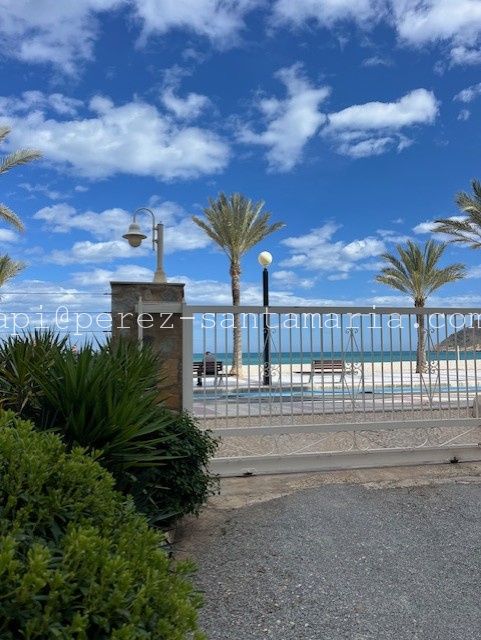 APARTAMENTO EN PRIMERA LÍNEA DE PLAYA DEL ALBIR CON VISTAS ESPECTACULARES AL MAR Y LA BAHÍA