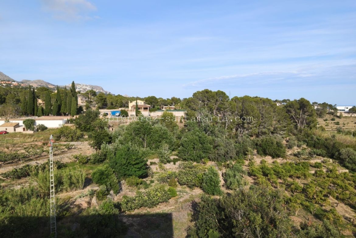 AMPLIO ÁTICO EN CASCO ANTIGUO DE ALTEA LA VIEJA CON MAGNÍFICAS VISTAS